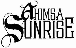 logo Ahimsa Sunrise